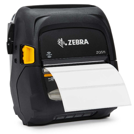 zebra斑馬ZQ511R高級3英寸RFID移動打印機