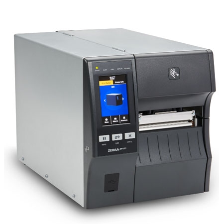 zebra斑馬ZT411 4英寸寬標(biāo)準(zhǔn)工業(yè)打印機