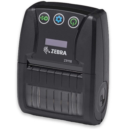 zebra斑馬ZR118 2英寸寬標(biāo)準(zhǔn)版移動打印機